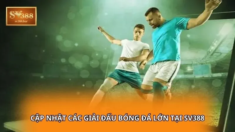 Cập nhật các giải đấu bóng đá lớn tại SV388